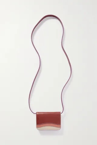 See By Chloé - Layers Mini Color-block Leather Shoulder Bag - Neutrals