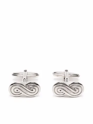 Swirl Charm Cufflinks