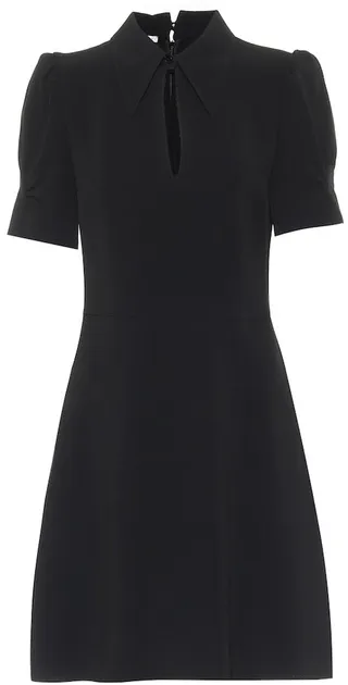 Blair keyhole cady minidress