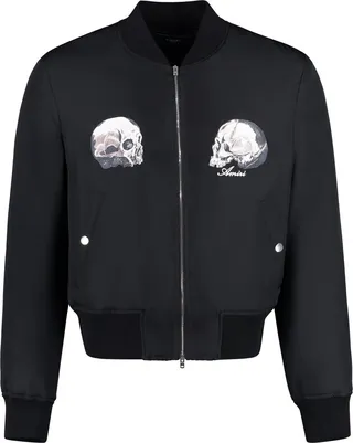 Silk Bomber Jacket