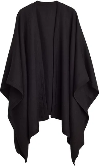Baby Alpaca Square Edge Cape
