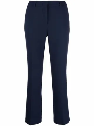 Cropped Tailored Trousers