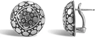 Sterling Silver Dot Stud Earrings