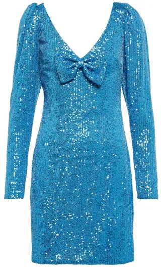 Taylor sequin-embellished mini dress