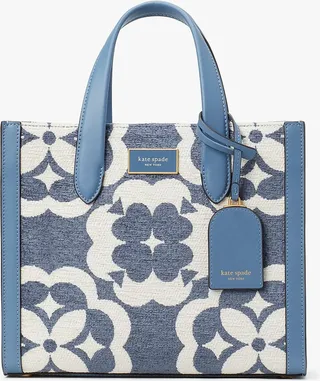 Kate Spade Spade Flower Monogram Manhattan Chenille Small Tote