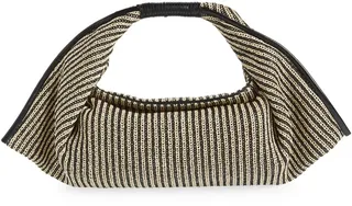 Jetson Raffia Shoulder Bag