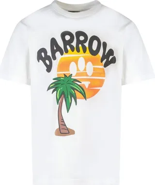 Barrow Logo-Printed Crewneck T-Shirt