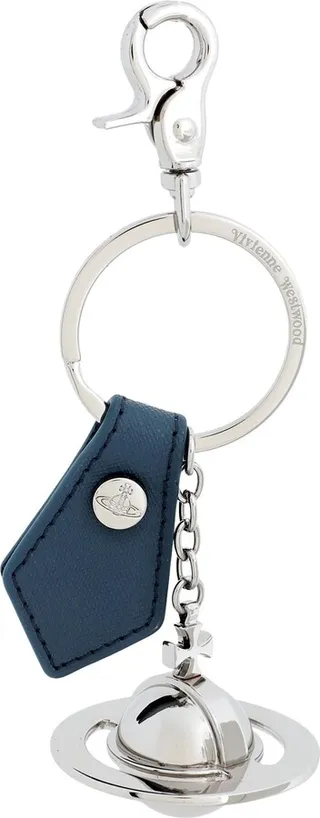 Key Ring Slate Blue