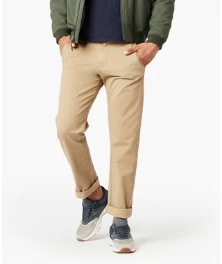 Dockers Men's Slim Fit Smart 360 Flex Ultimate Chino Pants - British Khaki 38x34