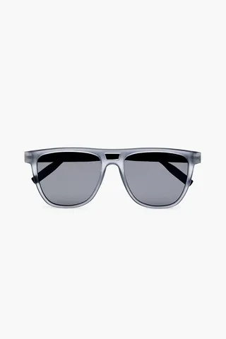 Aviator-style acetate sunglasses