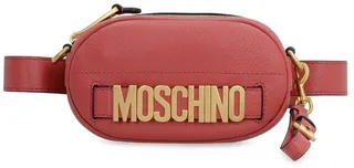 Moschino Logo Plaque Belt Bag