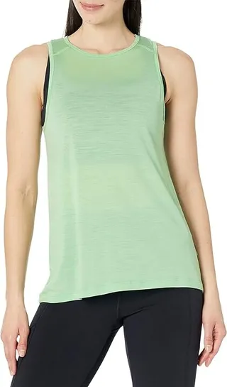 Smartwool Merino Sport 120 High Neck Tank (Pistachio) Women's Clothing