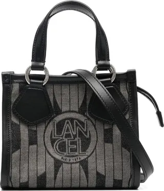 Summer logo-print tote bag
