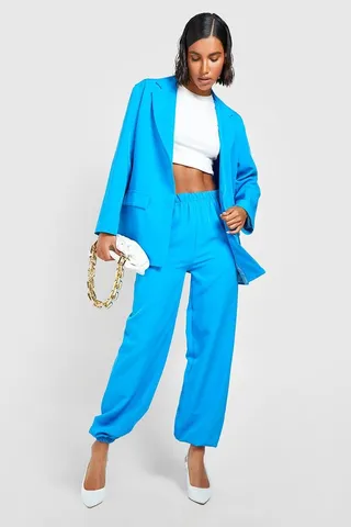 Relaxed Fit Cuffed Tailored Joggers