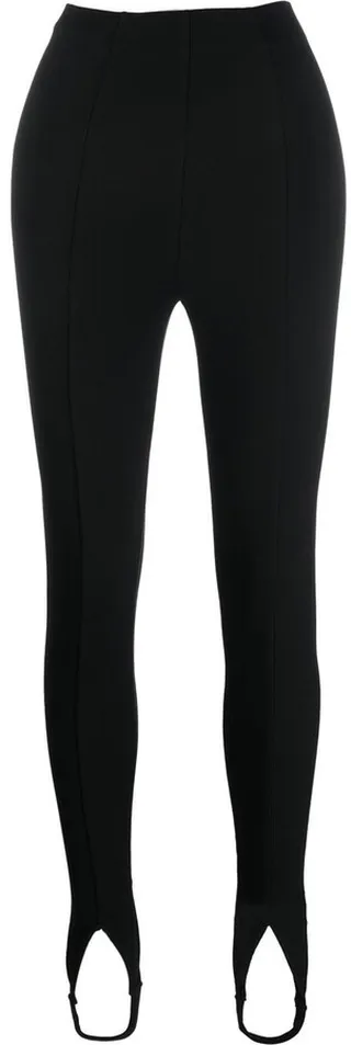 High-Waisted Stirrup Trousers