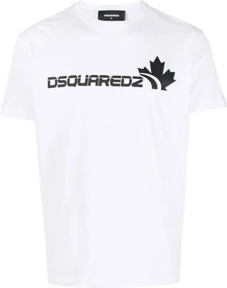 logo-print cotton T-shirt