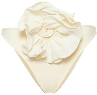 Flower jersey bikini bottoms
