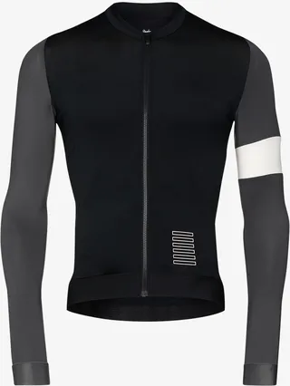 Black Pro Team Cycling Jersey Top