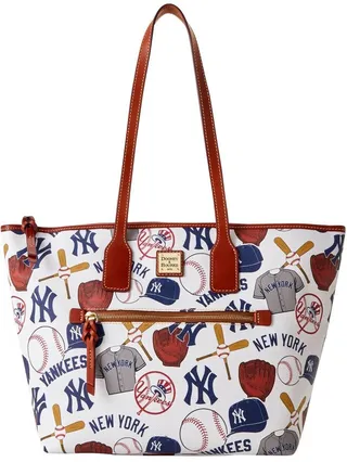 Women's Dooney & Bourke New York Yankees Gameday Zip Tote Bag