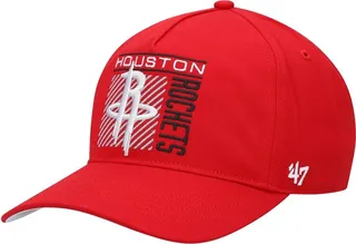 Men's '47 Red Houston Rockets Reflex Hitch Snapback Hat