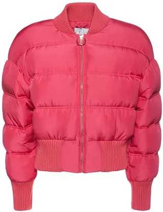 Nylon down jacket