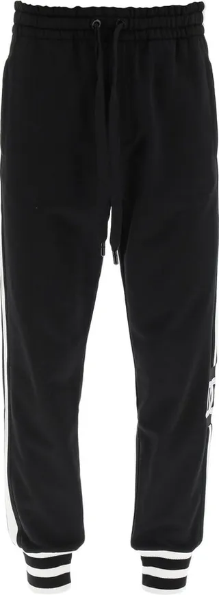 Dolce & Gabbana Cotton Sweatpants With Bands