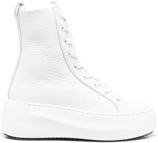 Platform Lace-Up Boots