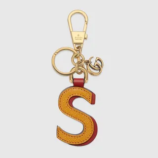 Letter S keychain