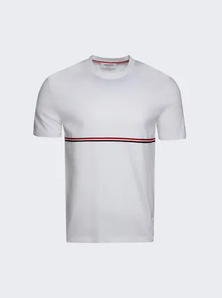 Medium Weight Jersey Short Sleeve T-Shirt White
