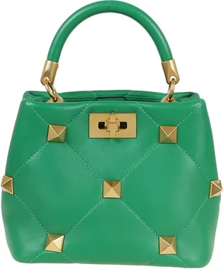 Valentino Garavani Roman Stud Strapped Shoulder Bag