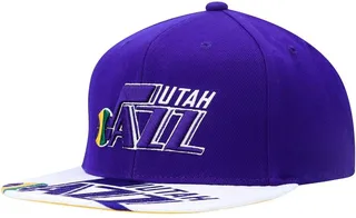 Men's Mitchell & Ness Purple Utah Jazz Hardwood Classics Swingman Pop Snapback Hat
