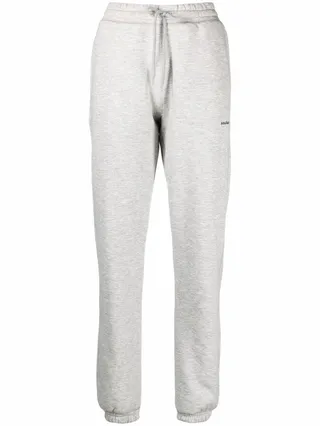 Eisa logo-print track trousers