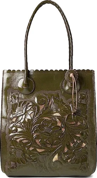 Patricia Nash Cavo Tote (Olive) Tote Handbags