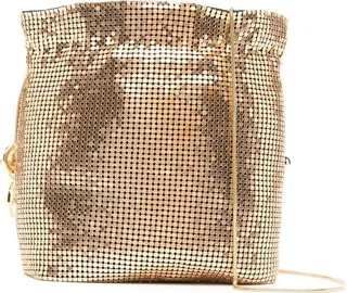 Gold-Tone Selene Chainmail Mini Bag