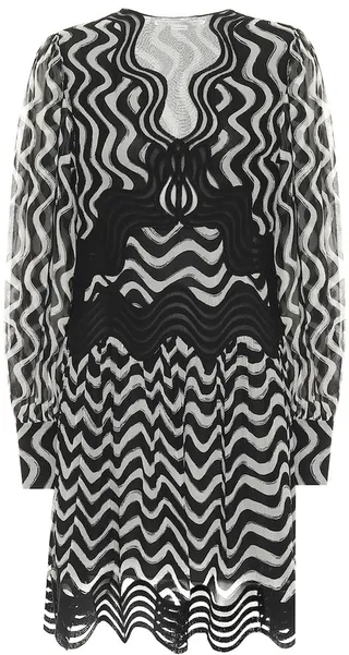 Kinley silk minidress