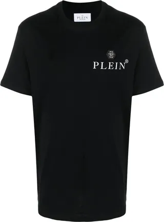 logo-plaque cotton T-shirt