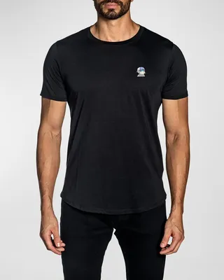 Men's NFT Embroidered Pima Cotton T-Shirt