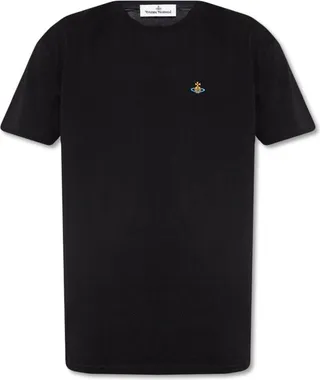 Vivienne Westwood Orb Embroidered Crewneck T-Shirt