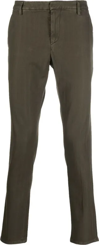 Striped Slim-Cut Chinos