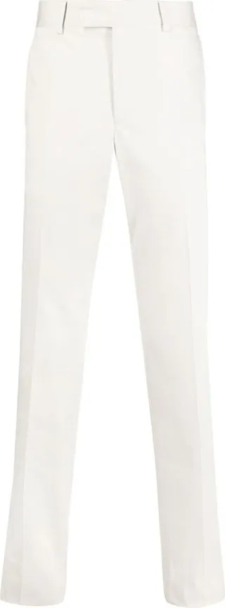 Straight-Leg Cotton Chinos