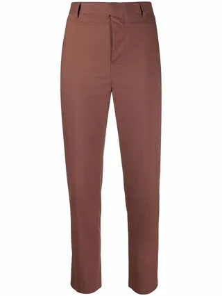 Cropped Slim-Fit Trousers
