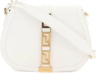 La Greca Foldover Top Shoulder Bag