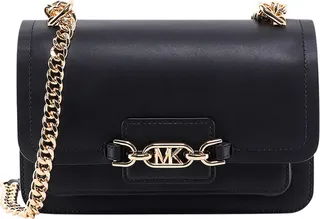 Leather shoulder bag