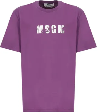 T-shirt With Logo from MSGM:
