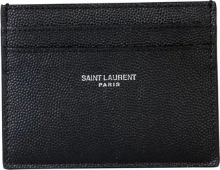 Saint Laurent Logo Printed Cardholder