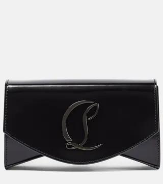 Loubi54 patent leather shoulder bag