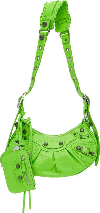 Balenciaga Green XS 'Le Cagole' Bag
