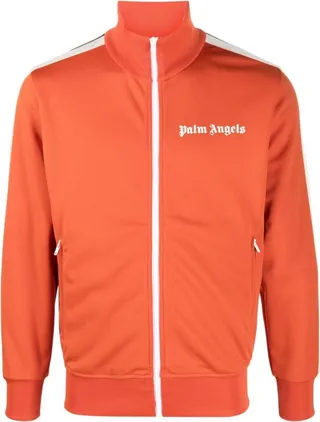 Red Classic Logo Track Jacket