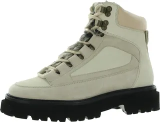 From the Start Womens Ankle Pull On Combat & Lace-up Boots