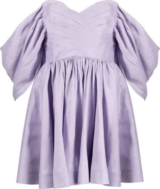 Zorina off-shoulder minidress